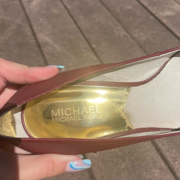 Micheal Kors Red Heels - Picture 2 of 4